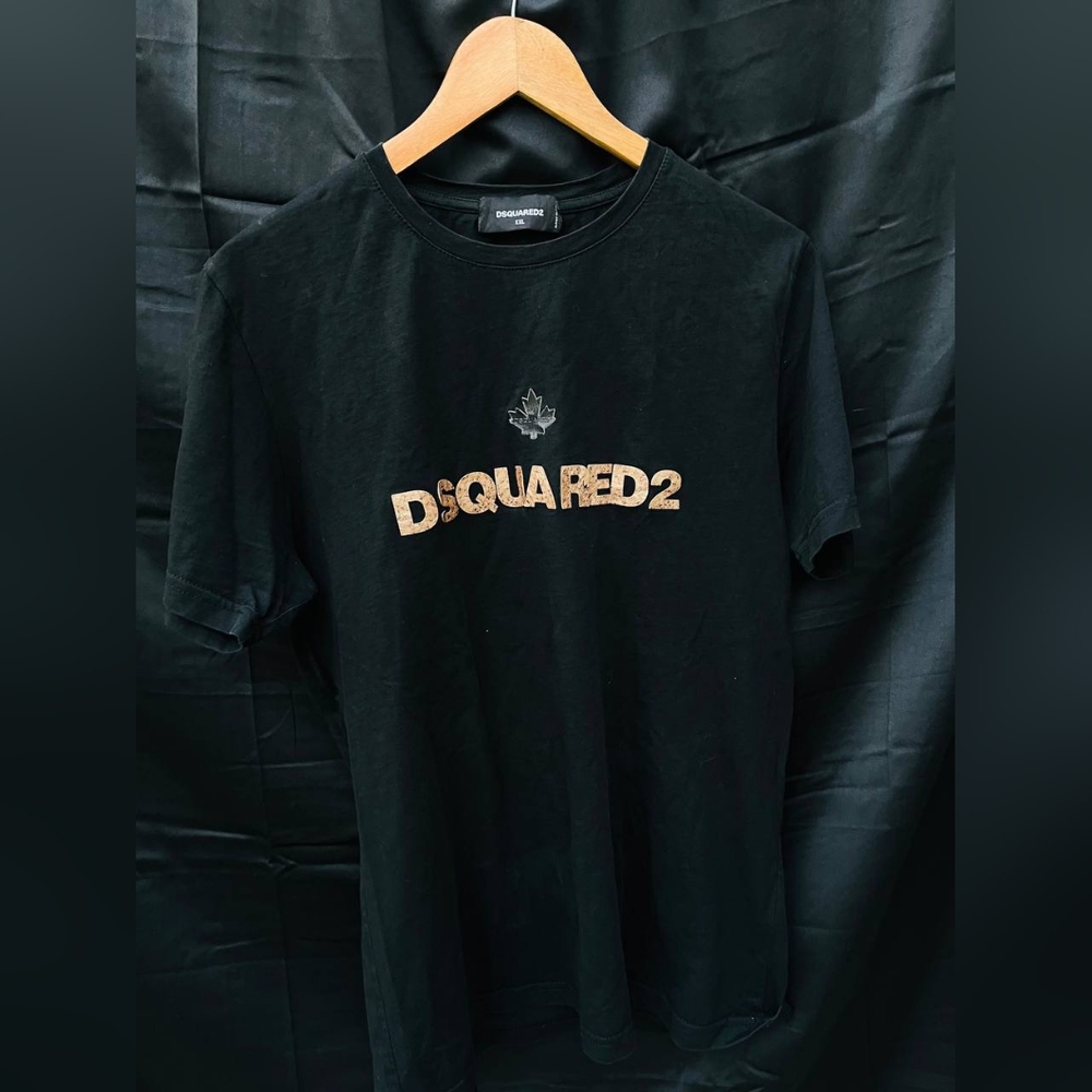 Dquared 2 Black Tee - Picture 1 of 8